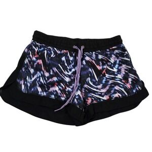 Activ8 Running Shorts Womens Multicolor M Elastic Waist Abstract Drawstring‎